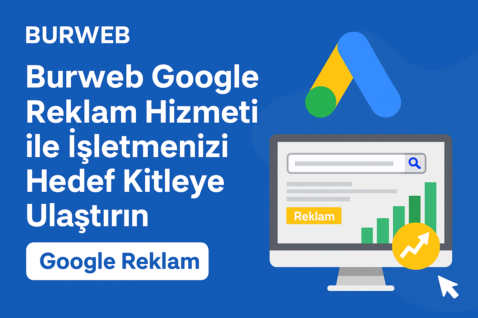 Burweb Google Reklam Hizmeti ile İşletmenizi Hedef Kitleye Ulaştırın